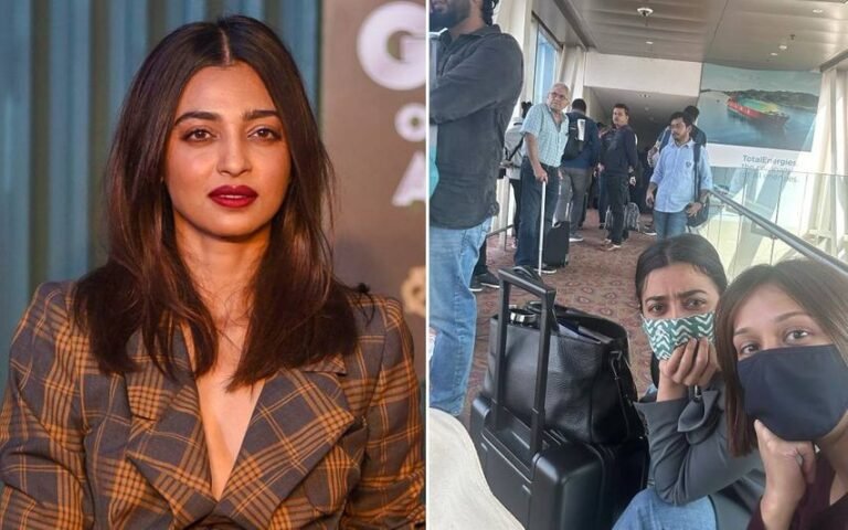 Radhika Apte describes airport incident: travelers locked on aerobridge for hours.