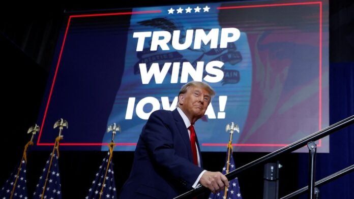 Margin of Victory in the Iowa Caucus for Trump - The Hard News Daily