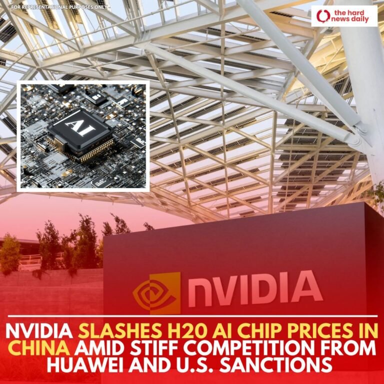 Nvidia Slashes Prices on H20 AI Chips in China Amid Fierce Competition from Huawei and U.S. Sanctions