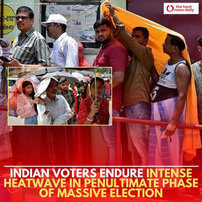 Indian voters face a severe heatwave during the second-to-last phase of a significant election: voter turnout, important concerns, and obstacles.