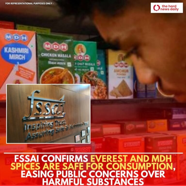 FSSAI Confirms Everest and MDH Spices Are Safe for Consumption, Easing Public Concerns Over Harmful Substances