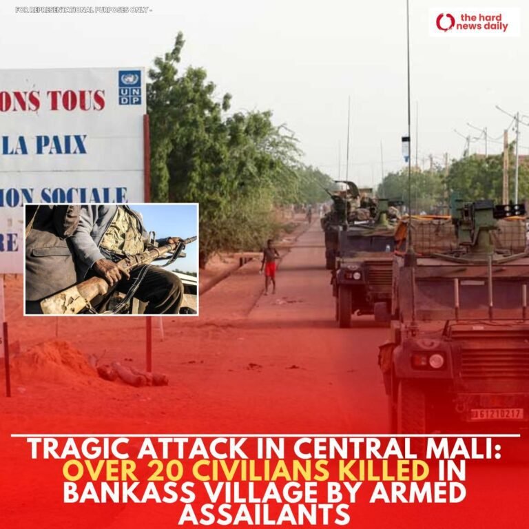 Tragic Attack in Central Mali: Over 20 Civilians Killed in Bankass Village by Armed Assailants