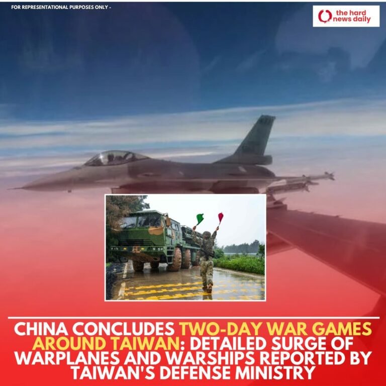 China Ends War Games, Taiwan Details Surge of Warplanes and Warships