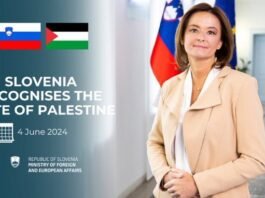 Slovenia Recognizes State of Palestine in Landmark Parliamentary Vote - From the Media of The Hard News Daily